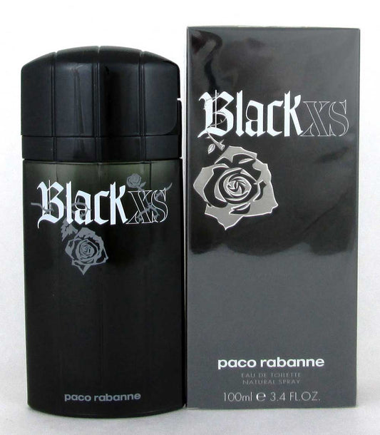 Black XS by Paco Rabanne Eau de Toilette Spray 3.4 oz./100 ml.for Men