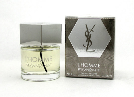 L'Homme by Yves Saint Laurent Eau de Toilette Spray 2.0 oz./ 60 ml. for Men. Brand new. Sealed.