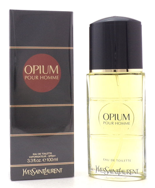 Opium Pour Homme by Yves Saint Laurent 3.3 oz. EDT Spray for Men. New Sealed Box