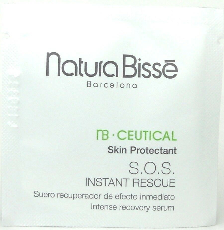 Natura Bisse NB Ceutical SOS Instant Rescue Serum 2 ml Sample.Lot of 10 pcs.