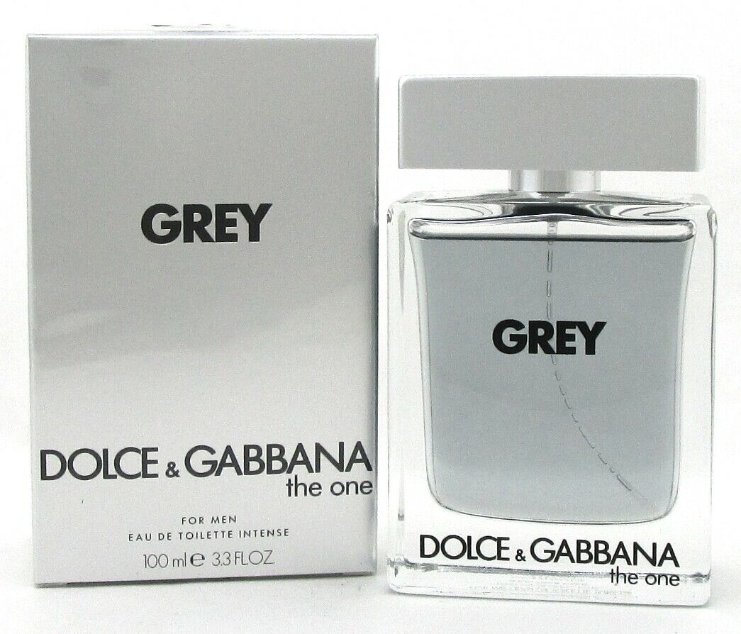 Grey Dolce & Gabbana The One Cologne 3.3 oz EDT Intense Spray New In Box