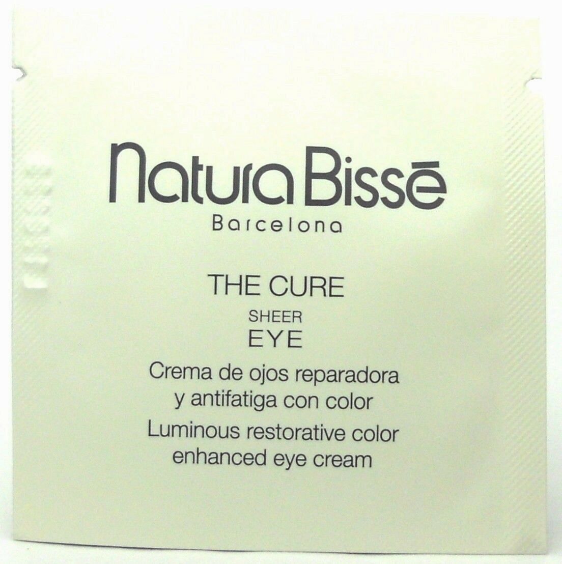 Natura Bisse The Cure Sheer Eye Cream Sample 1.5 ml Each. Lot of 10.