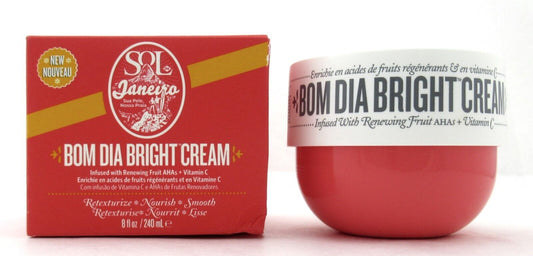 Sol De Janeiro Bom Dia Bright Cream 8 oz./ 240 ml. New Damaged Box