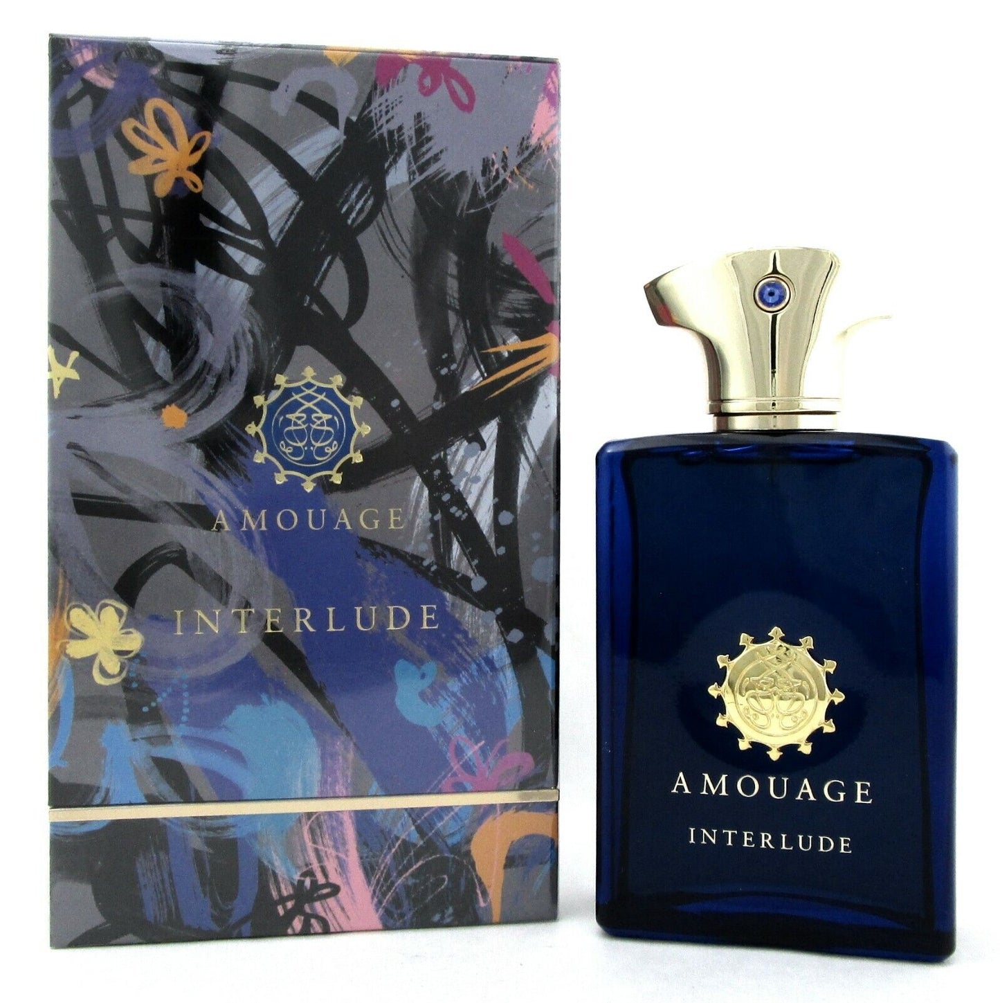 Amouage Interlude Men Cologne by Amouage 3.4 oz EDP Spray New in Sealed Box