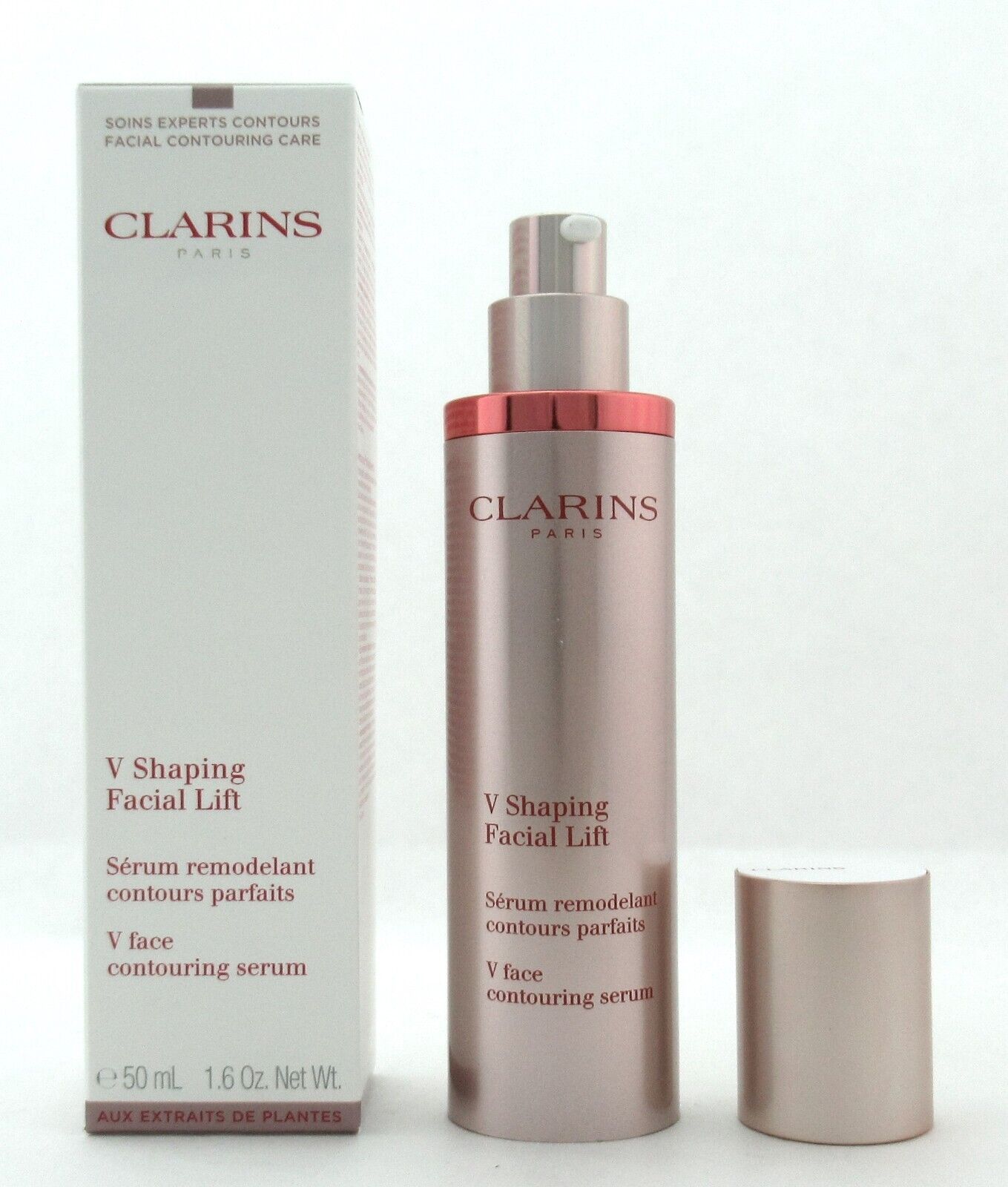 Clarins V Shaping Facial Lift V Face Contouring Serum 50 ml./ 1.6 oz. New in Box