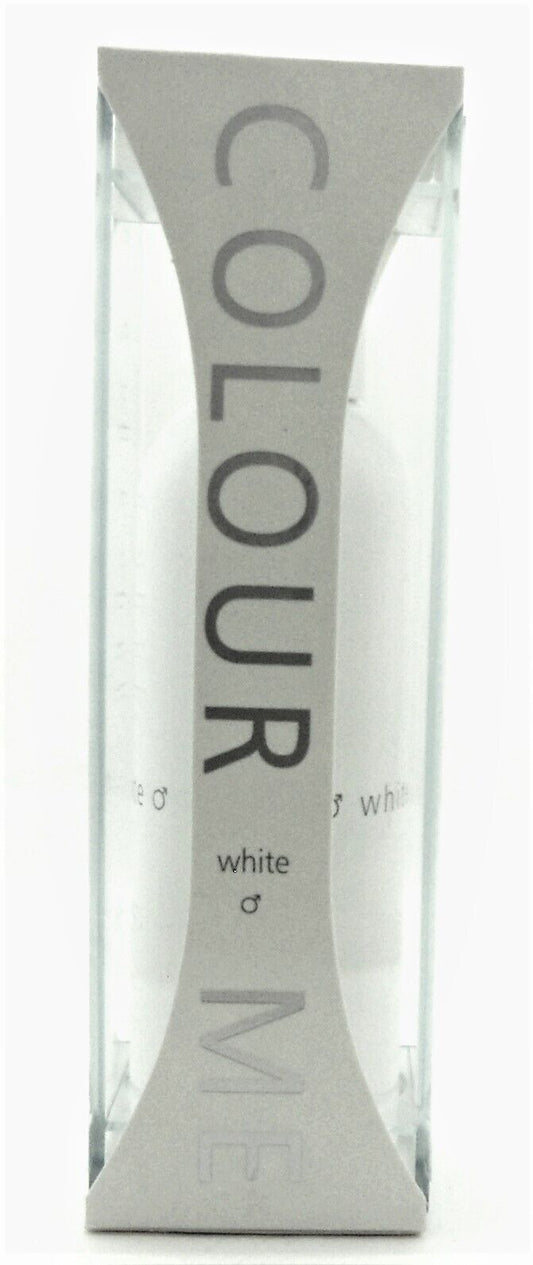 Colour Me White by Milton-Lloyd 3.0 oz. EDP Spray for Men New in Sealed Box