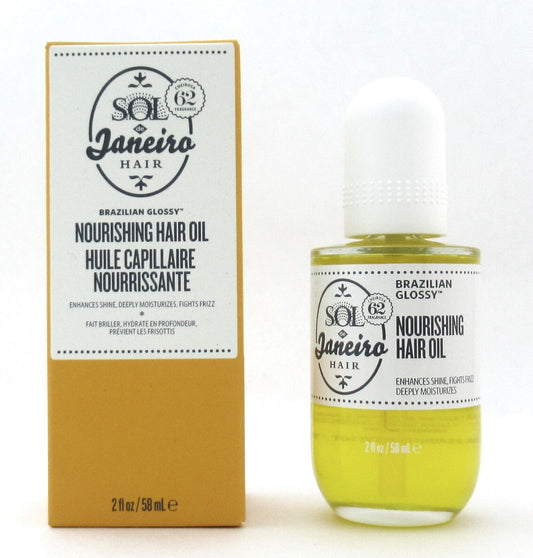 Sol de Janeiro Brazilian Glossy Nourishing Hair Oil 2.0 oz. New