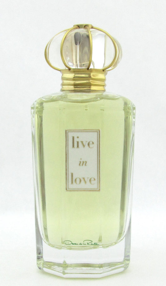 Live in Love Perfume by Oscar De La Renta 3.4 oz. EDP Spray for Women NO BOX