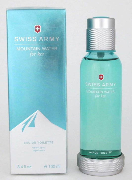 Mountain Water For Her by Swiss Army 3.4 oz EDT Spray NIB Sealed