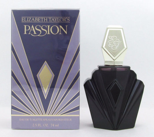 Passion by Elizabeth Taylor for Women Eau De Toilette Spray 2.5 oz NIB