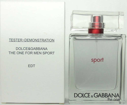The One Sport Dolce & Gabbana Eau de Toilette Spray 3.3oz. Men *Tester