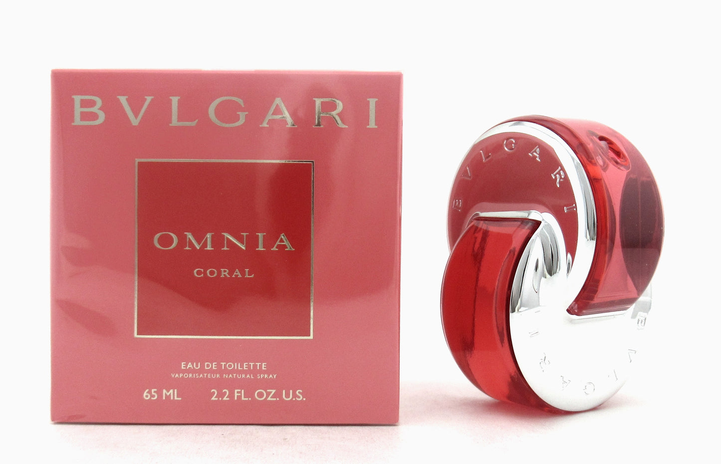 Bvlgari Omnia Coral by Bvlgari Eau de Toilette Spray for Women 65 ml./ 2.2 oz. New