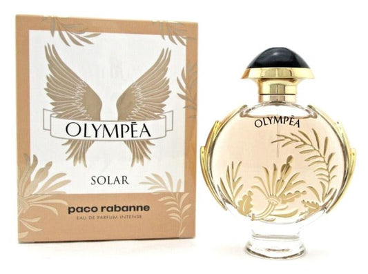Paco Rabanne Olympea Solar 2.7 oz Eau de Parfum Intense Spray for Women. New Box