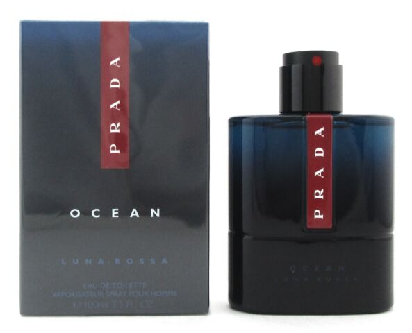 Prada Luna Rossa OCEAN 3.3 oz. Eau de Toilette Spray for Men. New Sealed Box