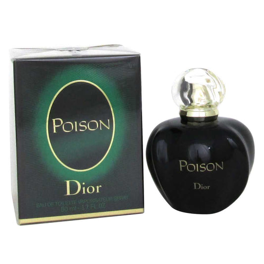 Poison by Christian Dior Eau De Toilette Spray 1.7 oz./ 50 ml. Women