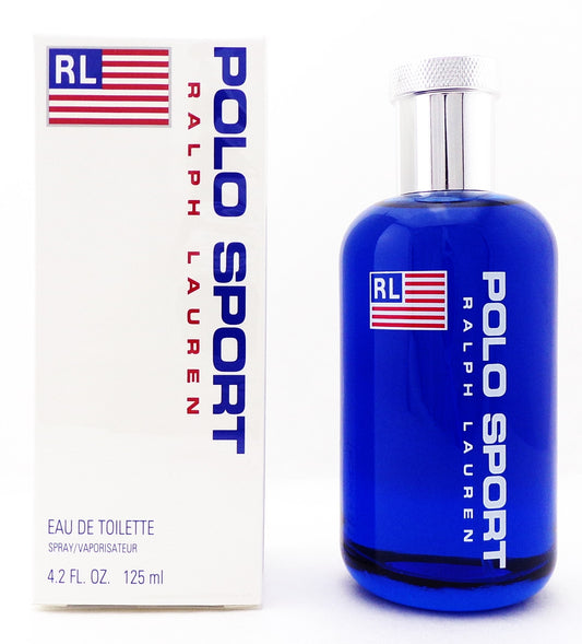 Polo Sport by Ralph Lauren 4.2 oz./ 125 ml. EDT Spray for Men New Sealed Box