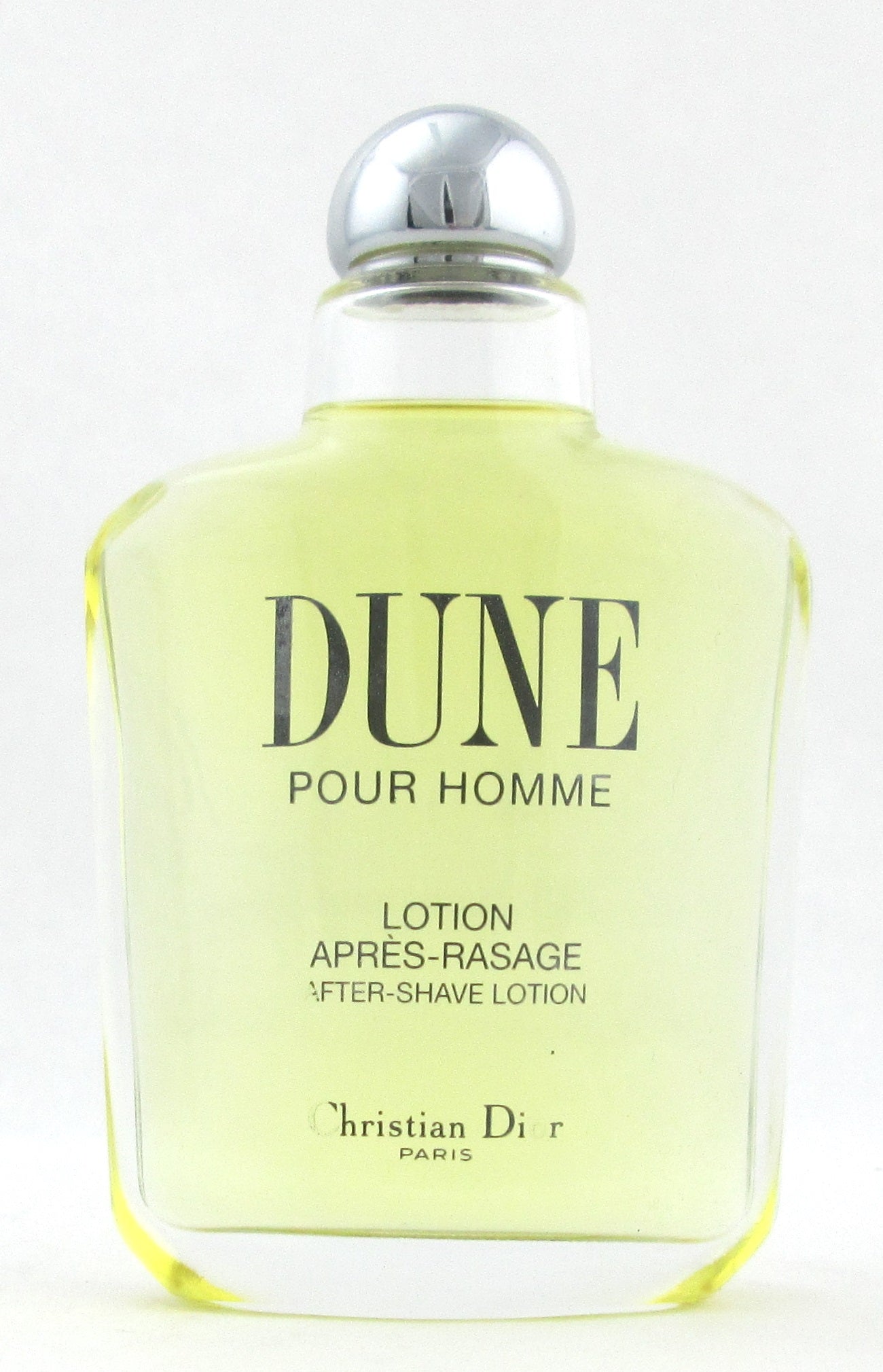 Dune Pour Homme After Shave Lotion Splash 3.4 oz/ 100 ml. New NO BOX