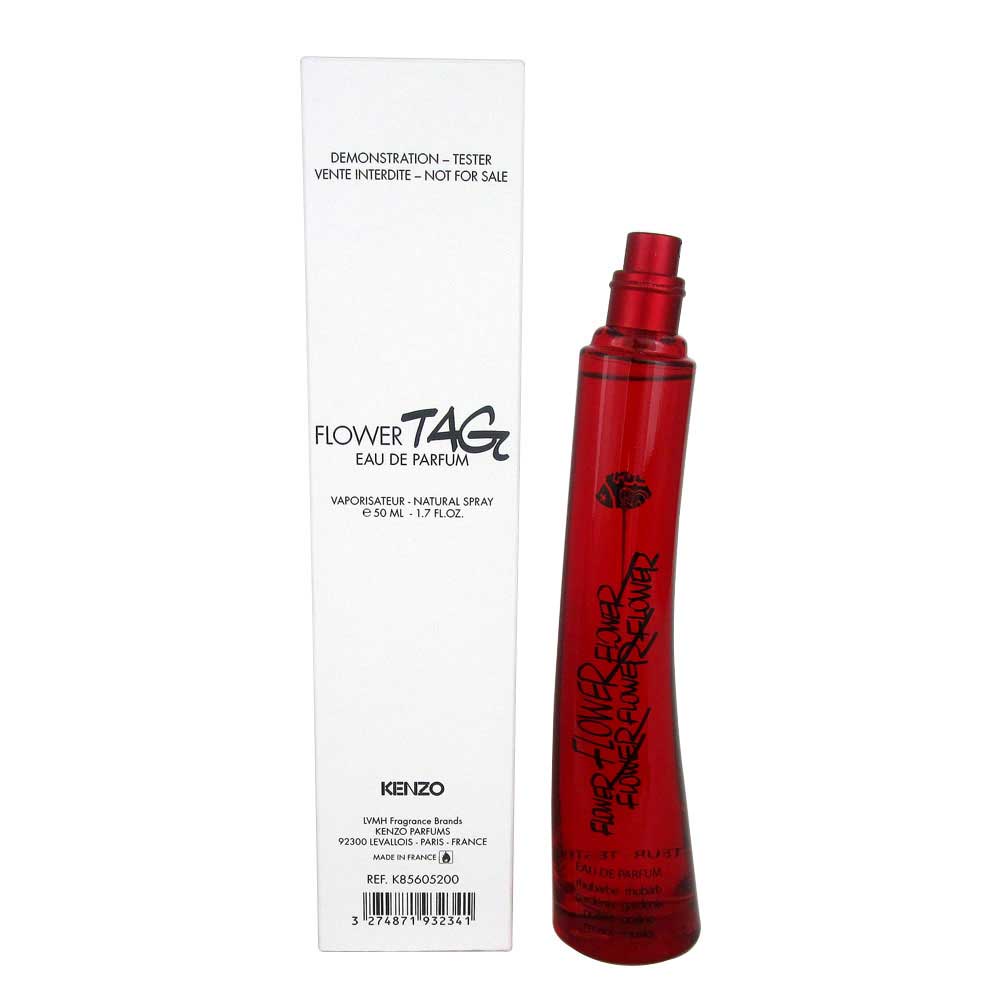 Flower Tag by Kenzo Eau De Parfum Spray 1.7 oz. for Women *Tester