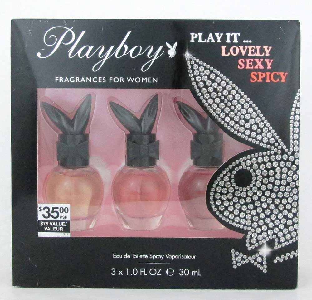 Playboy Play It...3 Pcs Variety