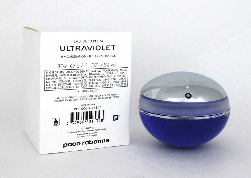 Ultraviolet by Paco Rabanne Eau De Parfum Spray 2.7 oz. Women *Tester