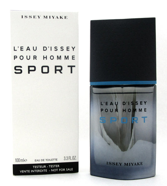 L'eau D'issey Pour Homme Sport by Issey Miyake 3.3 oz. EDT Spray for Men. New Tester