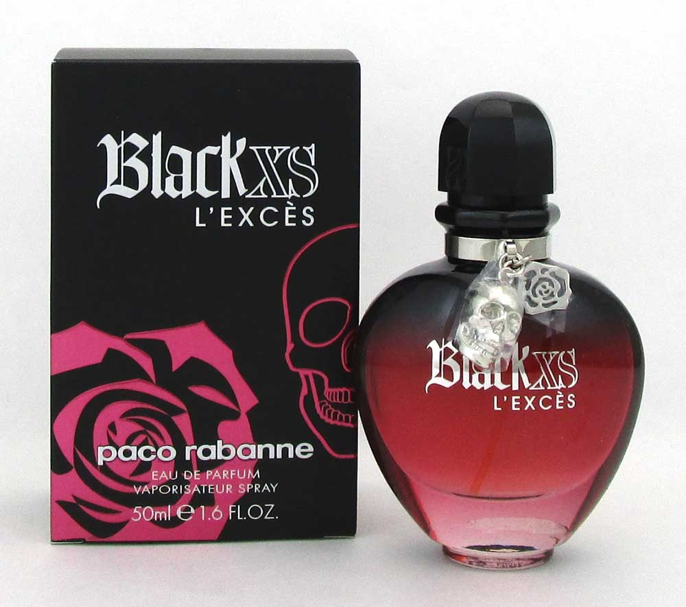 Black XS L'exces by Paco Rabanne Eau de Parfum Spray 1.6 oz.for Women