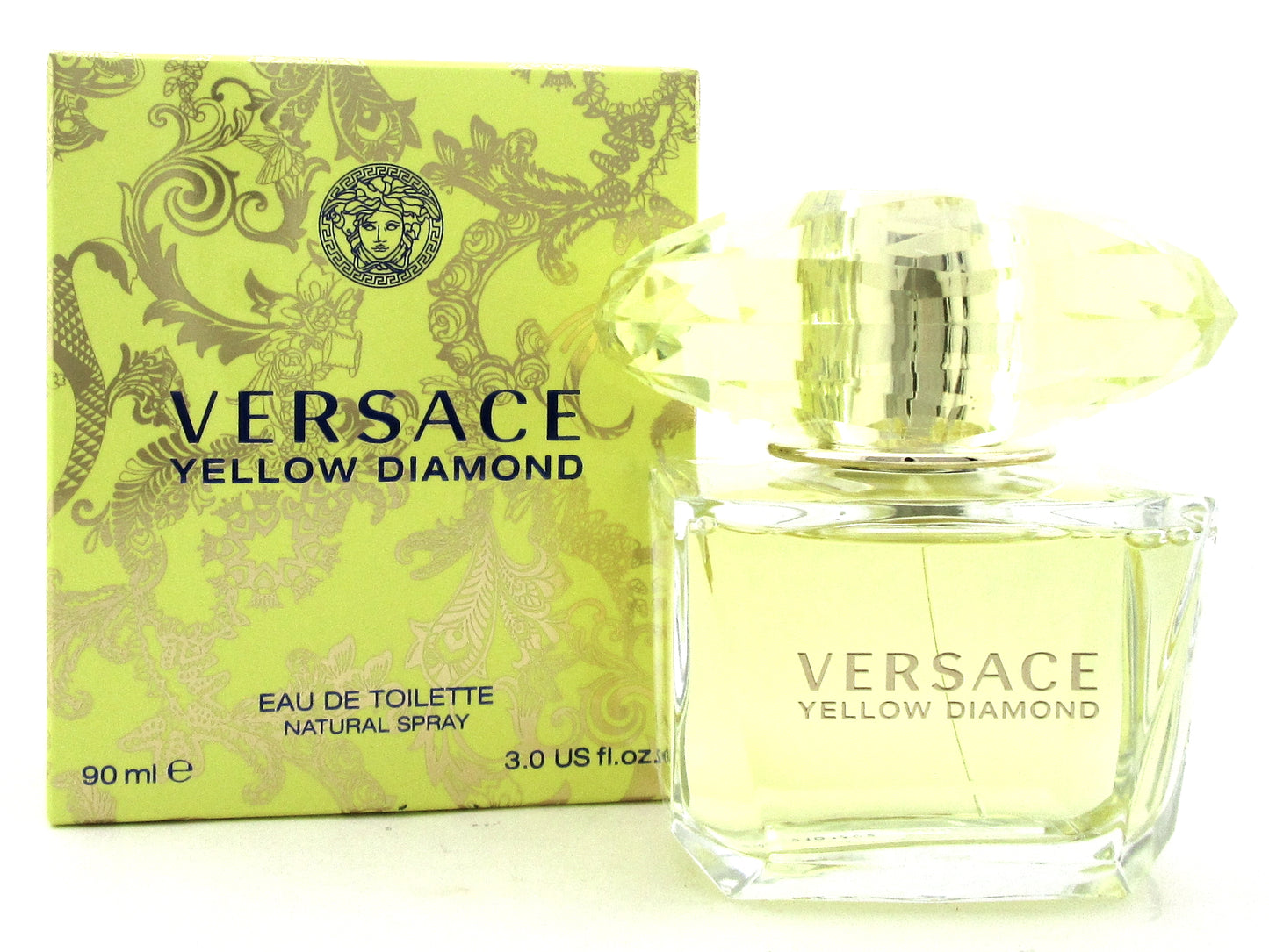 Yellow Diamond Perfume by Versace 3.0 oz./ 90 ml. EDT Spray for Women New In Box