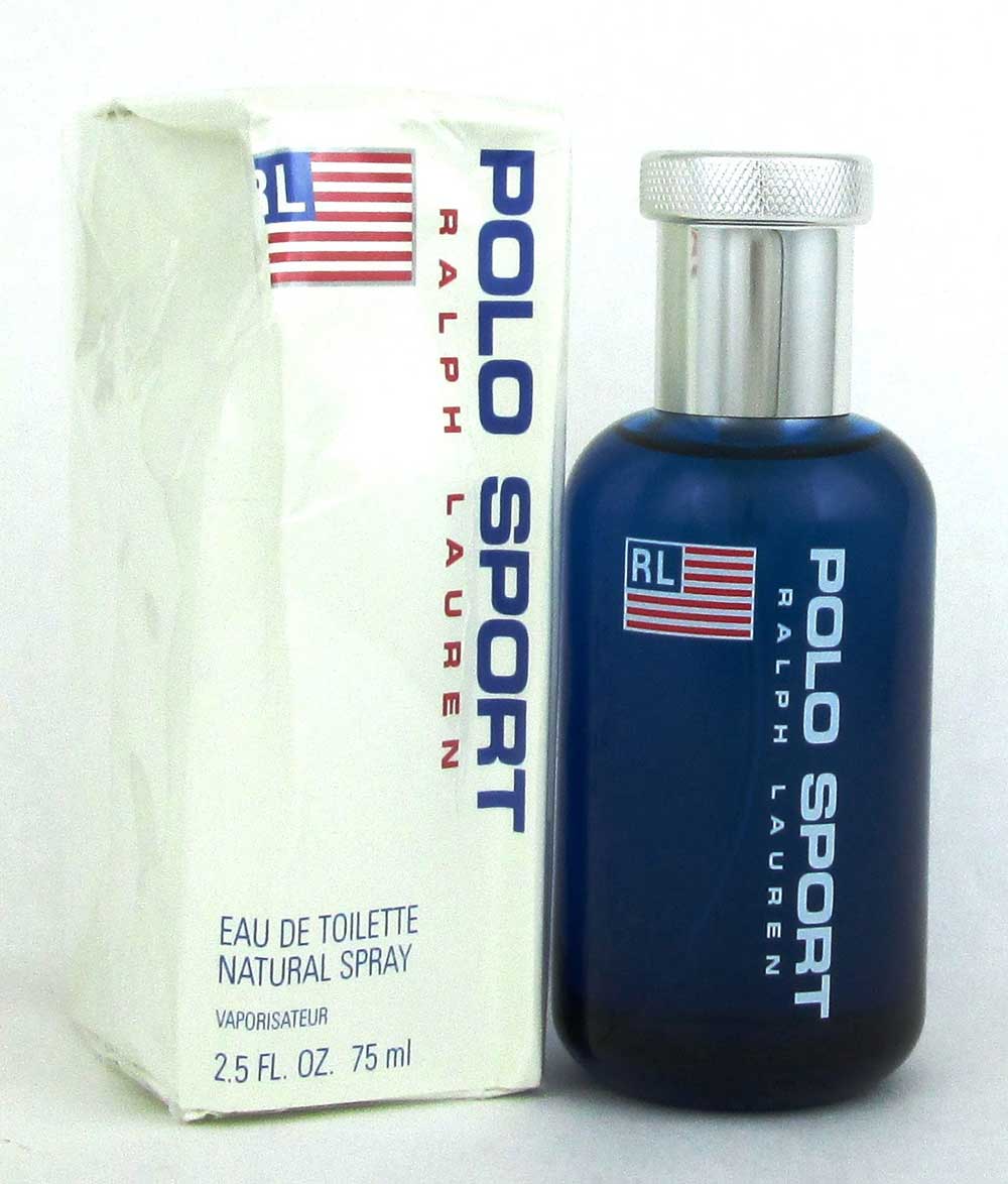 Polo Sport by Ralph Lauren EDT Spray for Men 2.5oz /75ml *Damaged Box