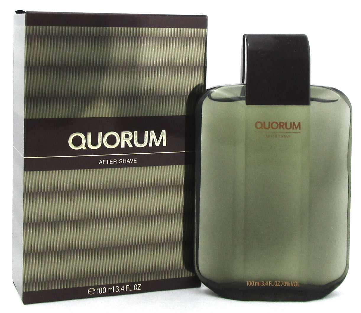 Quorum by Antonio Puig 3.4 oz. After Shave Lotion Splash for Men. New in Box
