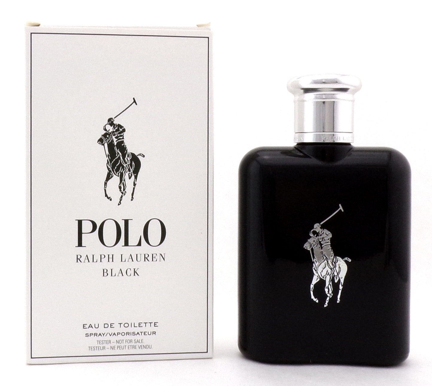Polo Black by Ralph Lauren 4.2 oz. Eau de Toilette Spray for Men. New Tester w/Cap