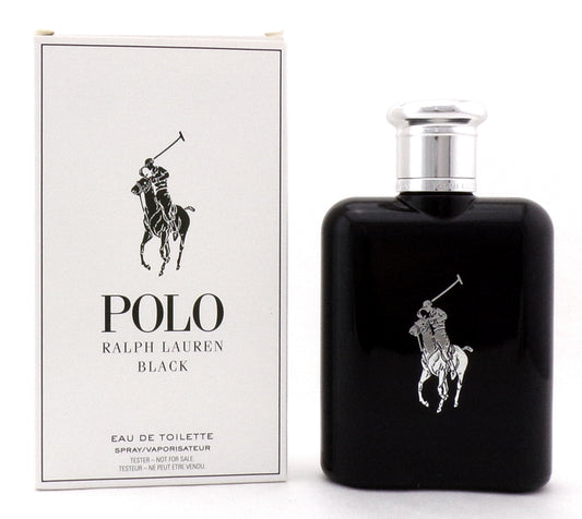 Polo Black by Ralph Lauren 4.2 oz. Eau de Toilette Spray for Men. New Tester w/Cap