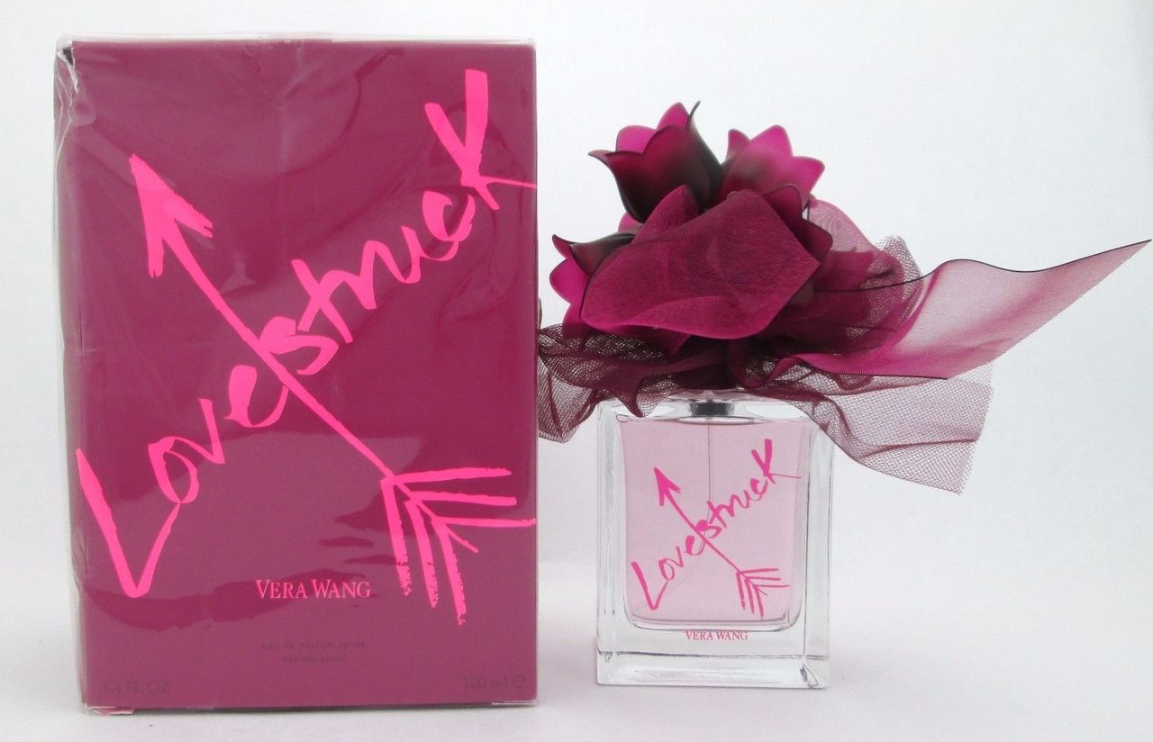 Lovestruck by Vera Wang Eau De Parfum Spray 3.4 oz for Women *Damaged Box