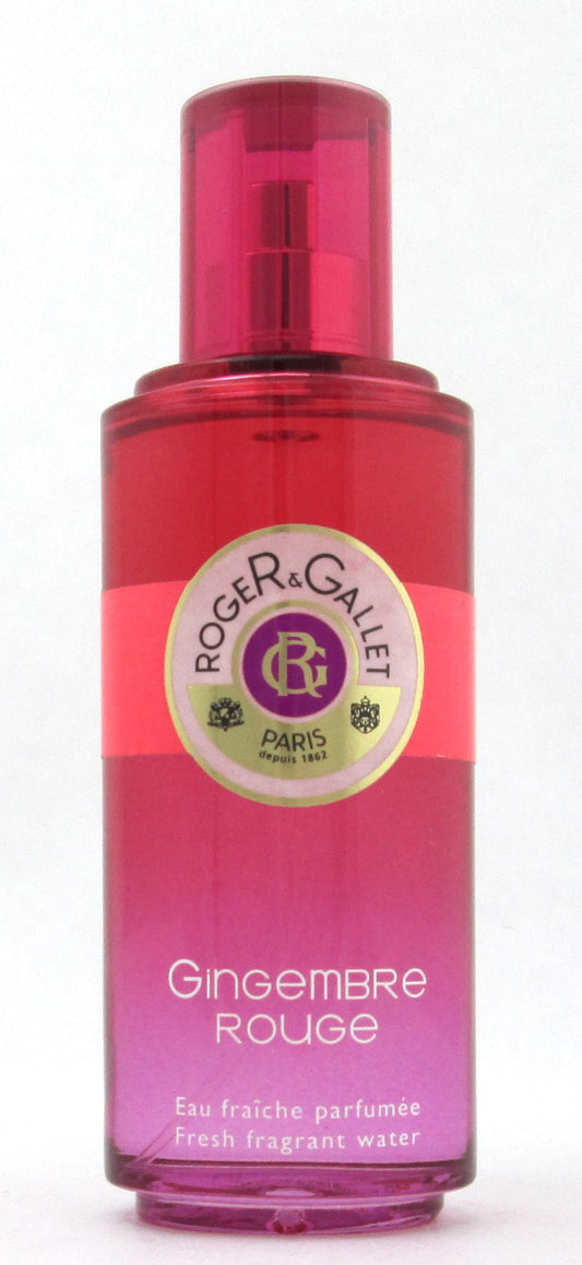 R & G Gingembre Rouge Fresh Fragrant Water Spray 100 ml./ 3.3 oz. NO BOX