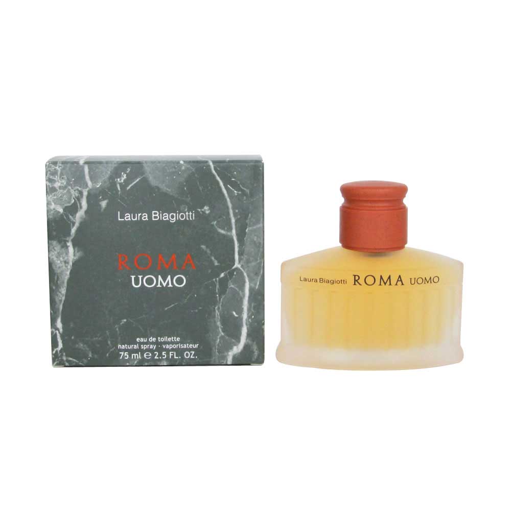 Roma Uomo by Laura Biagiotti Eau De Toilette Spray 2.5 oz NIB