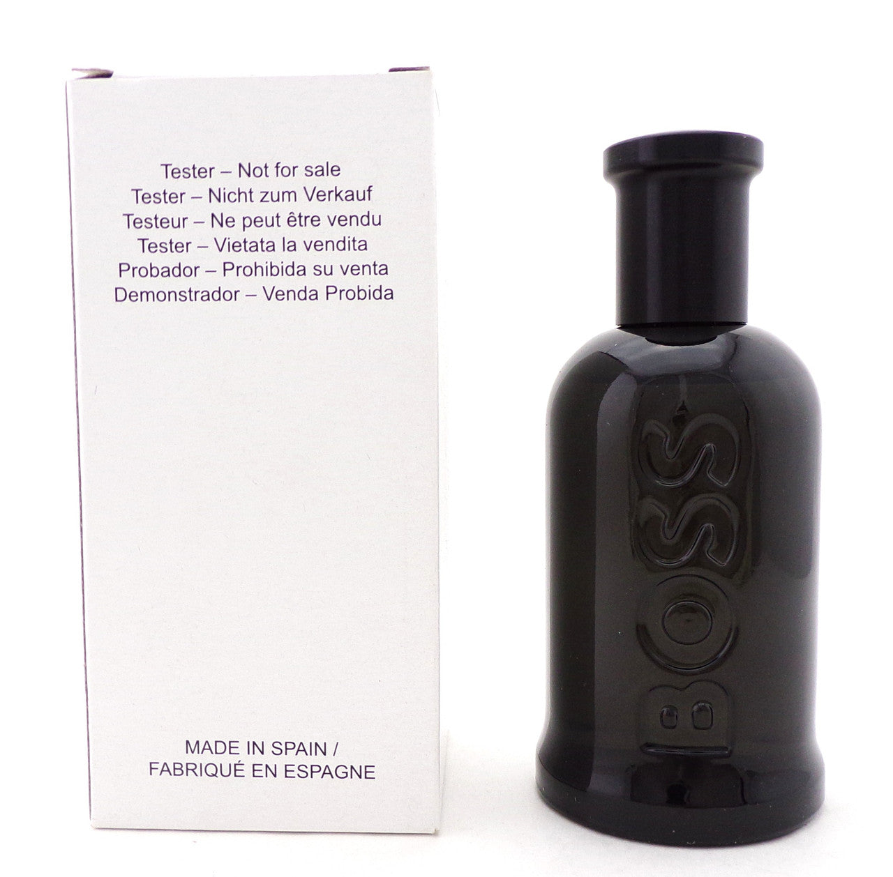 BOSS BOTTLED by Hugo Boss 3.3 oz. Parfum Spray for men. New TESTER w/Cap