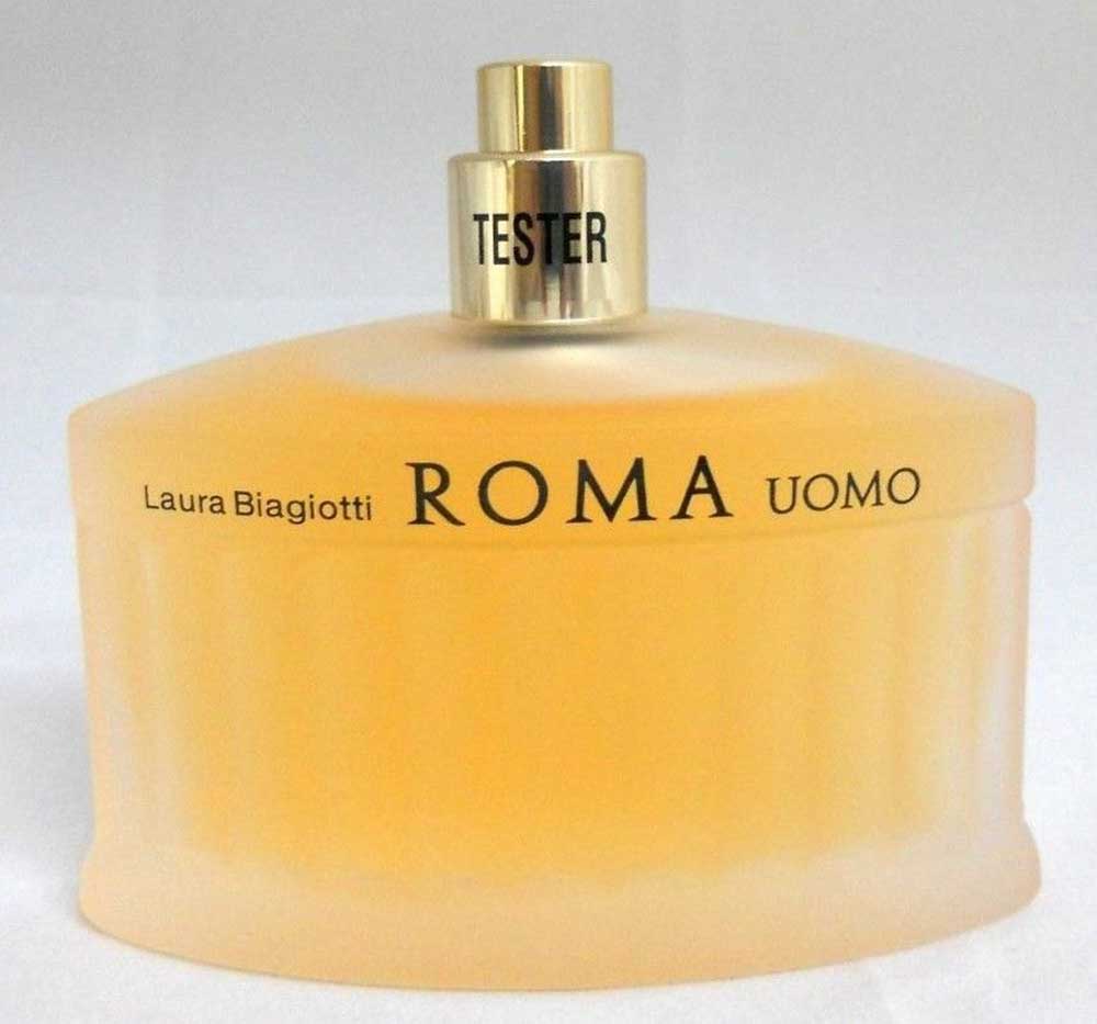 Roma Uomo by Laura Biagiotti EDT Spray 4.2 oz *Tester