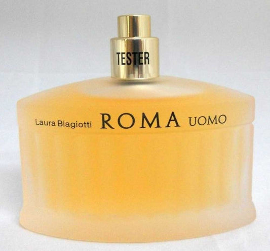Roma Uomo by Laura Biagiotti EDT Spray 4.2 oz *Tester