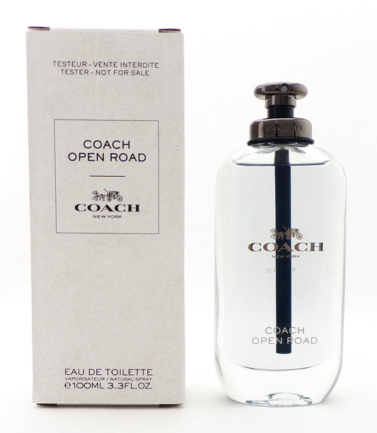 Coach OPEN ROAD  3.3 oz. Eau De Toilette Spray for Men New TESTER
