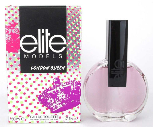 Elite Models London Queen Eau de Toilette Spray for Women 1.7 oz. NIB