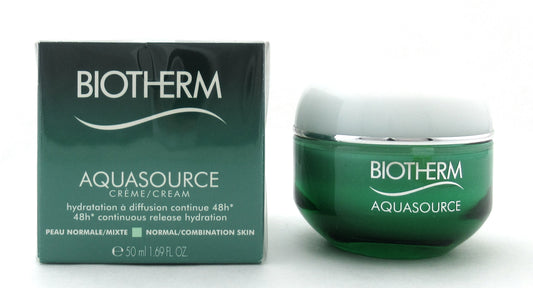 Biotherm Aquasource Cream Normal/Combo Skin 50 ml./ 1.69 oz. New Sealed