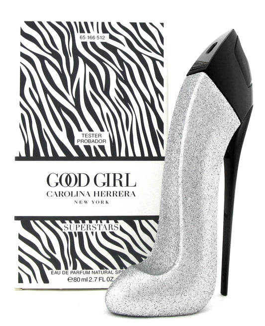 Good Girl SUPERSTARS by Carolina Herrera 2.7 oz. EDP Spray for Women. New Tester