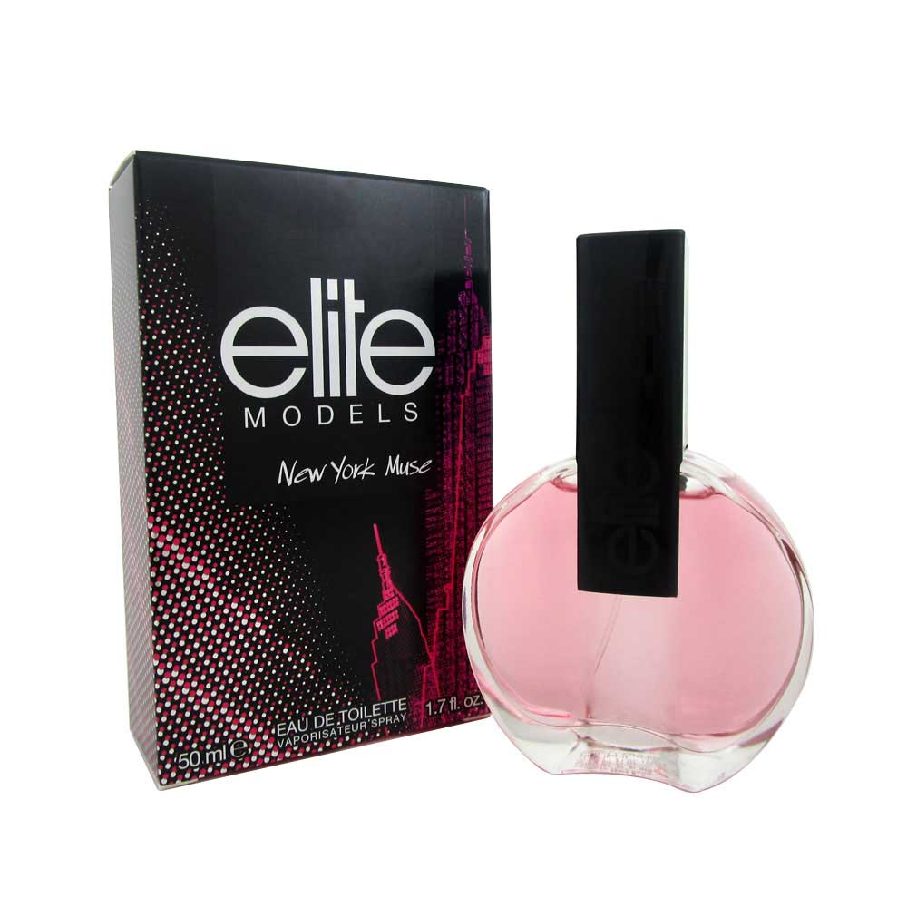 Elite Models New York Muse Eau de Toilette Spray For Women 1.7 oz NIB