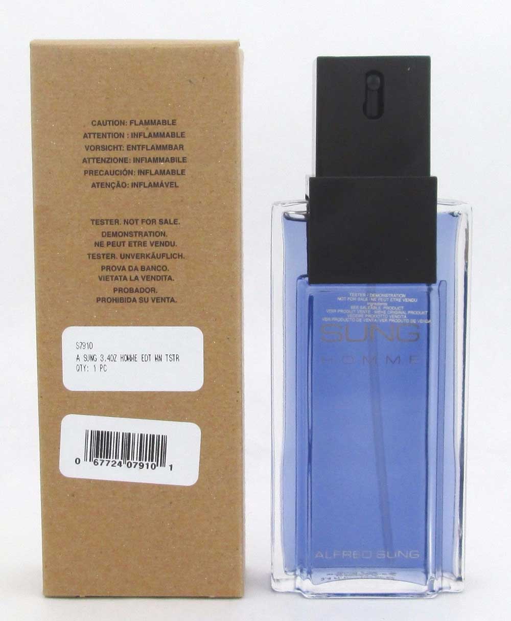 Sung Homme by Alfred Sung EDT Spray For Men 3.4 oz New *Tester