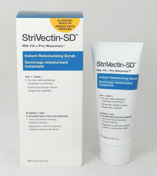 StriVectin-SD Instant Retexturizing Scrub  3.3 oz New, sealed.