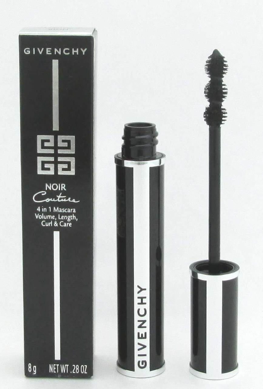 Givenchy Noir Couture 4 in 1 Mascara #1 Black Satin 8 g/0.28 oz NIB