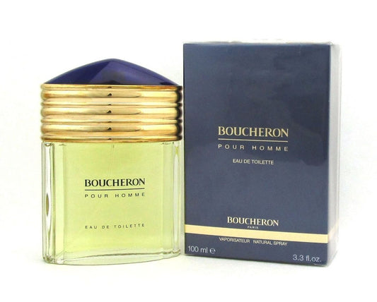 Boucheron Pour Homme by Boucheron Eau de Toilette Spray 3.3oz. for Men