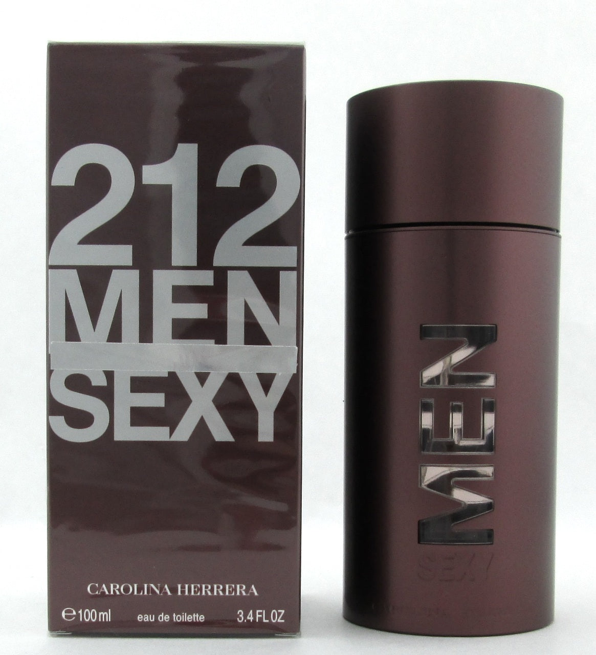 212 SEXY MEN by Carolina Herrera 3.4 oz. EDT Spray for Men. New DAMAGED Box