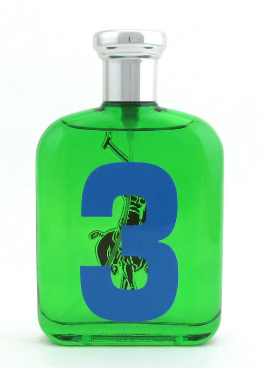 Ralph LaurenThe Big Pony Collection #3 Green EDT Spray 4.2 oz./ 125 ml. for Men New *Tester