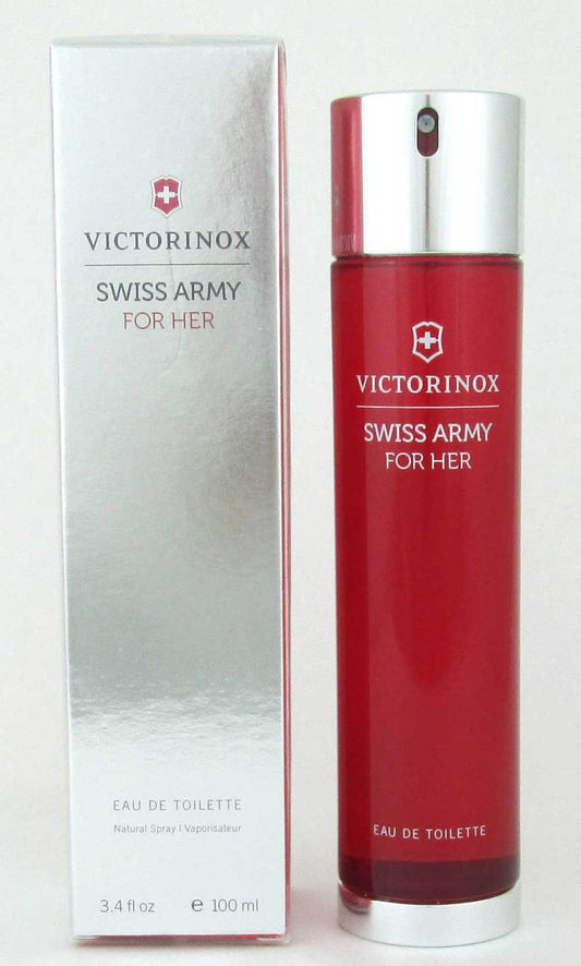 Swiss Army for Her by Victorinox Eau De Toilette Spray 3.4 oz NIB