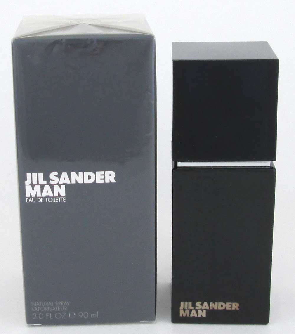 Jil Sander Man Eau De Toilette Spray 3.0 oz NIB